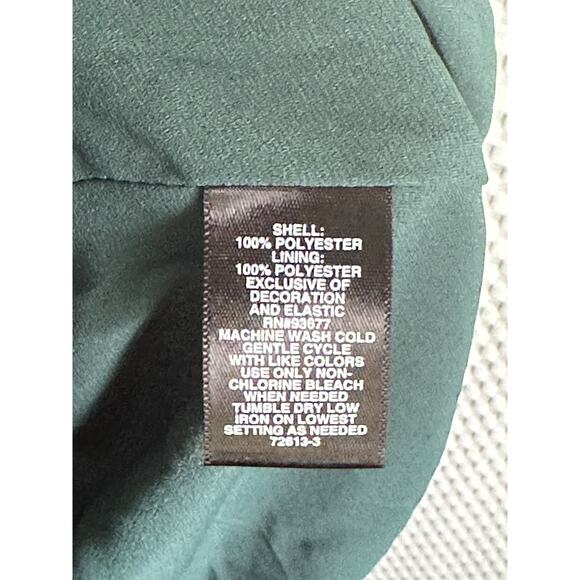 Ryegrass Maxi Dress 1X Tiered Smocked Puff Long Sleeve Boho Festival Green - Picture 7 of 11